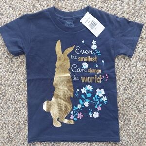 Navy Peter Rabbit T-Shirt Size 4